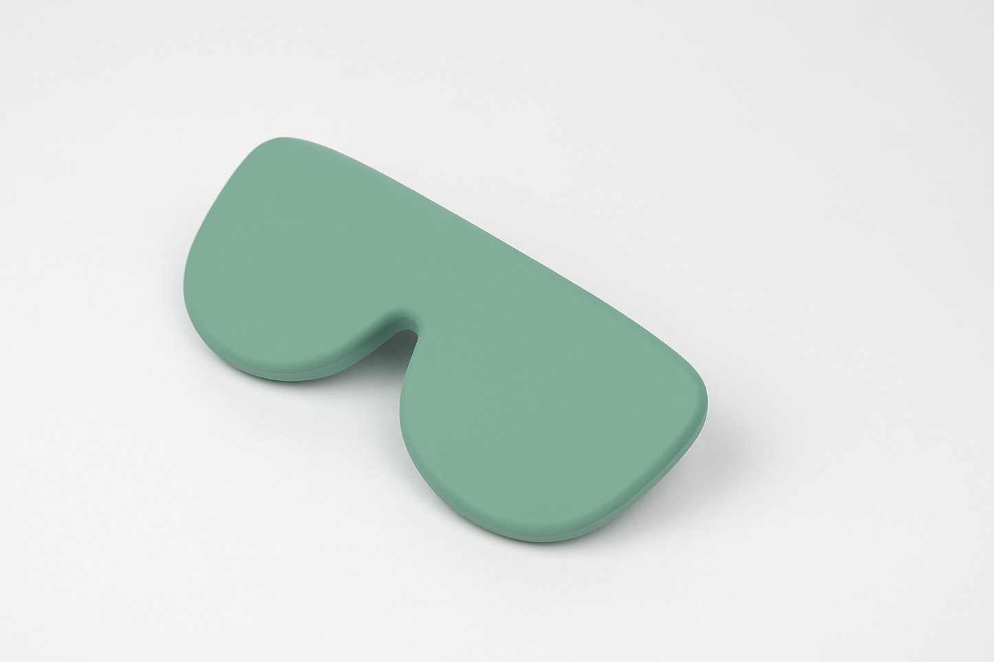 funda de silicona verde para gafas Foldo