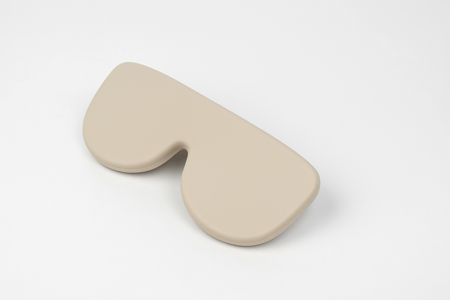 funda de silicona beige para gafas Foldo