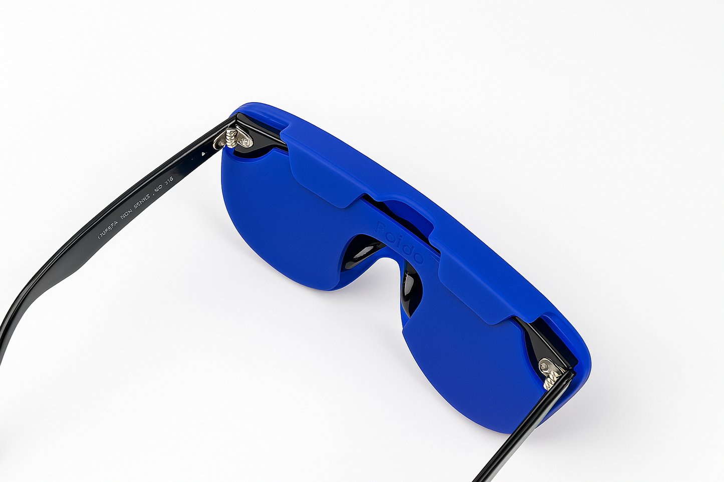 FOLDO Funda de silicona para gafas – Azul, ligera y compacta