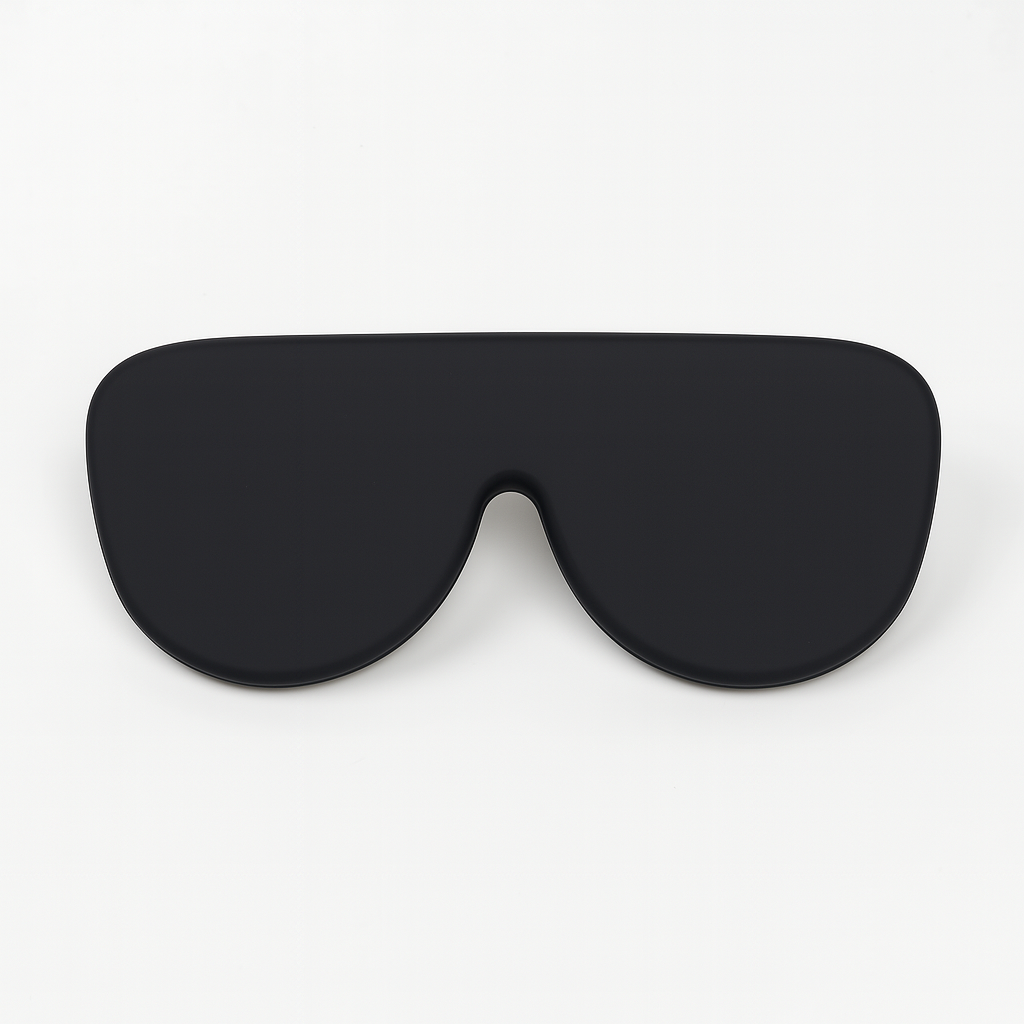funda de silicona negro para gafas Foldo